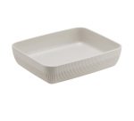Vaschetta buffet Norway - avorio - 32,5 x 26,5 x 7,5cm - melamina - Leone