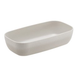 Vaschetta buffet Norway - avorio - 32,5 x 17,6 x 7,5cm - melamina - Leone