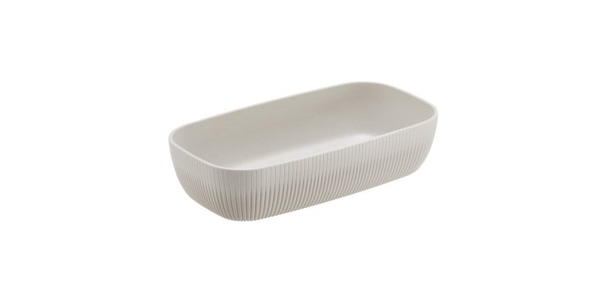 Vaschetta buffet Norway - avorio - 32,5 x 17,6 x 7,5cm - melamina - Leone