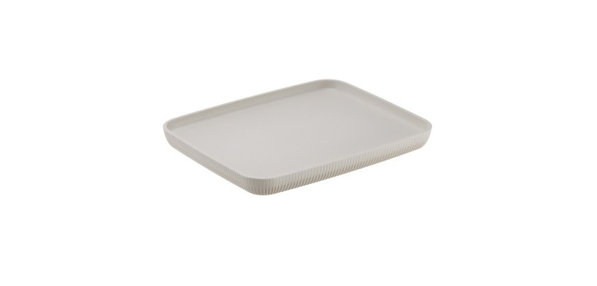 Vassoio buffet Norway - avorio - 32,5 x 26,5 x 3cm - melamina - Leone