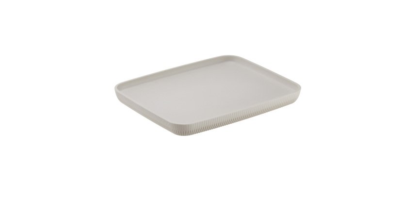 Vassoio buffet Norway - avorio - 32,5 x 26,5 x 3cm - melamina - Leone