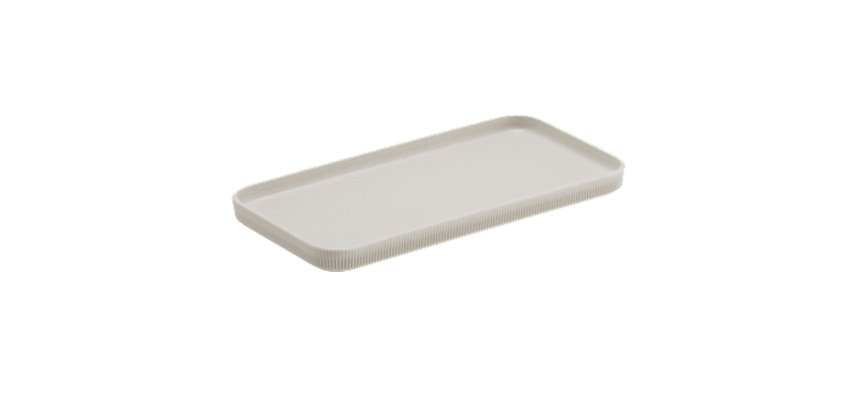 Vassoio buffet Norway - avorio - 27,5 x 13,2 x 1,7cm - melamina - Leone