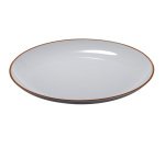 Piatto piano - rPET - grigio - Ø27,5 x 2,8cm - Leone