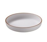 Piatto fondo - rPET - bianco - Ø21 x 3,8cm - Leone
