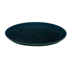 Vassoio antiscivolo - rotondo - nero - Ø40 cm - PP - Leone