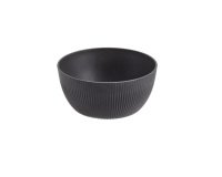 Ciotola buffet Norway - tonda - antracite - Ø23 x 10,5cm - melamina - Leone