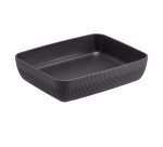 Vaschetta buffet Norway - antracite - 32,5 x 26,5 x 7,5cm - melamina - Leone