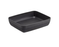 Vaschetta buffet Norway - antracite - 32,5 x 26,5 x 7,5cm - melamina - Leone