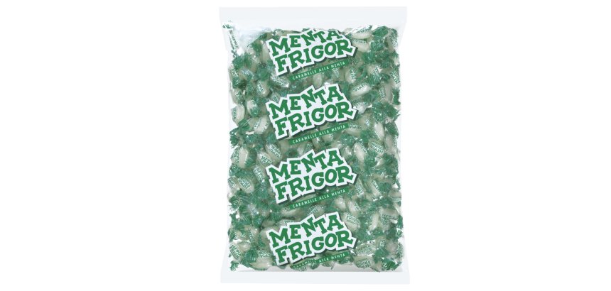 Caramelle Frigor - gusto menta - busta 1 kg