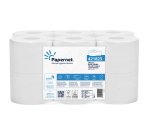 Carta igienica Centrefeed Mini Jumbo - 2 veli - 15 gr - diametro 14,9 cm - 10,75 cm x 112 m - bianco - Papernet