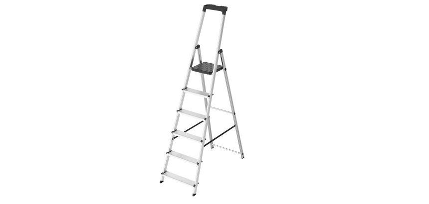 Scala in alluminio - 6 gradini - Verdelook