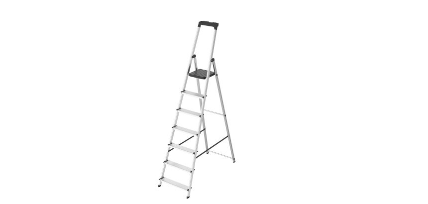 Scala in alluminio - 7 gradini - Verdelook