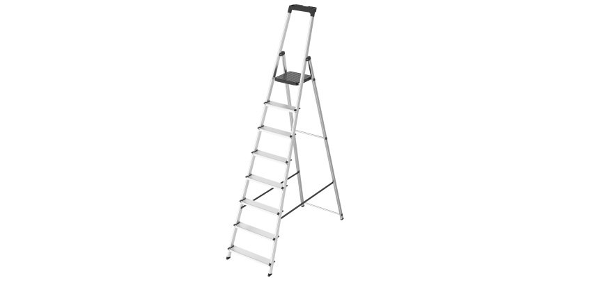 Scala in alluminio - 8 gradini - Verdelook