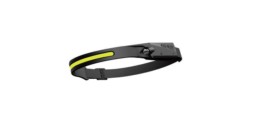 Lampada con fascia frontale - LED - doppia illuminazione