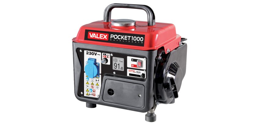 Generatore Pocket1000 - 2 tempi - 0,65 KVA - Valex
