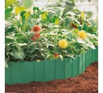 Bordo ornamentale - componibile ad incastro - PP - verde - 3m x 175mm - Verdemax