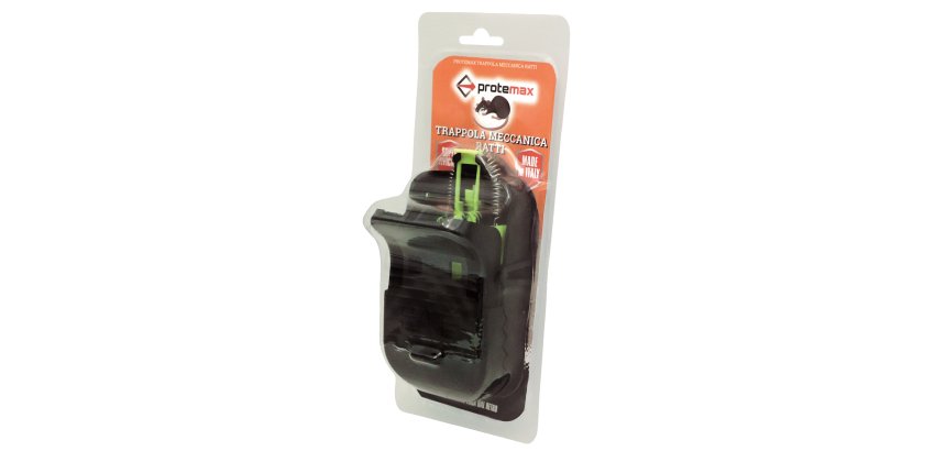 Trappola professionale per ratti - 14 x 7 cm - Protemax