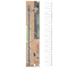 Dissuasore per volatili - acciaio - 50 cm - 36 punte - Verdemax