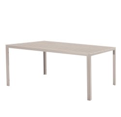 Tavolo Tenerife - rettangolare - 156 x 75 x 74 cm - beige - Verdelook