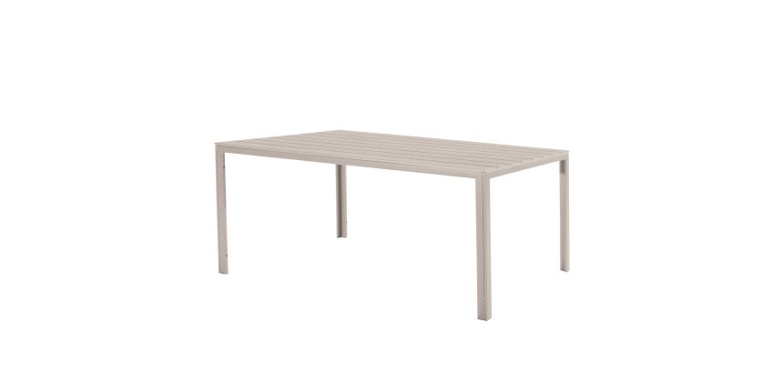 Tavolo Tenerife - rettangolare - 156 x 75 x 74 cm - beige - Verdelook