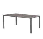 Tavolo Tenerife - rettangolare - 156 x 75 x 74 cm - grigio - Verdelook