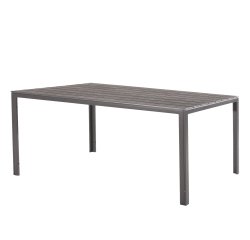 Tavolo Tenerife - rettangolare - 156 x 75 x 74 cm - grigio - Verdelook