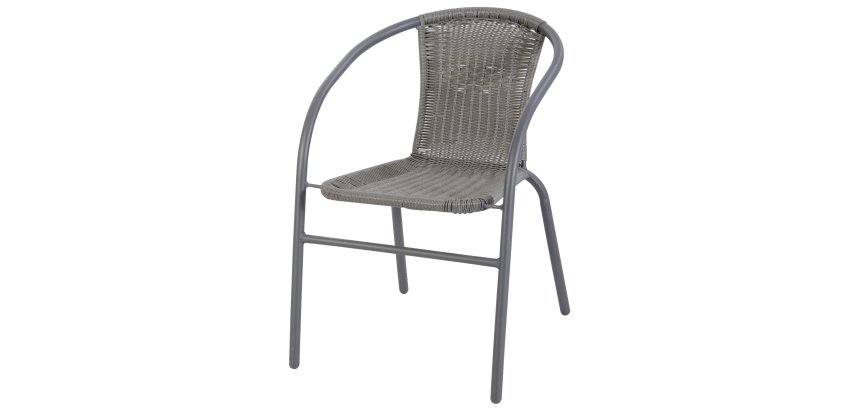 Sedia IOS  - 53,5 x 60 x H75 cm - grigio - Verdelook