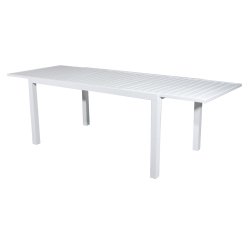 Tavolo Sardegna - rettangolare - 160 x 100 x 74 cm - bianco - Verdelook