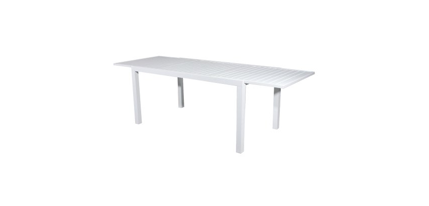 Tavolo Sardegna - rettangolare - 160 x 100 x 74 cm - bianco - Verdelook