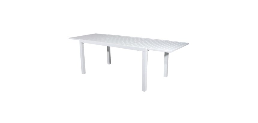 Tavolo Sardegna - rettangolare - 160 x 100 x 74 cm - bianco - Verdelook