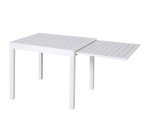 Tavolo Sardegna - quadrato - 90 x 90 x 74 cm - bianco - Verdelook