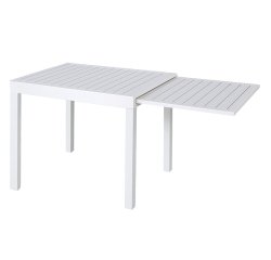 Tavolo Sardegna - quadrato - 90 x 90 x 74 cm - bianco - Verdelook