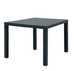 Tavolo Malta - quadrato - 90 x 90 x 74 cm - grigio - effetto cemento - Verdelook