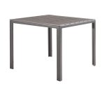 Tavolo Tenerife - quadrato - 78 x 78 x 74 cm - grigio - Verdelook