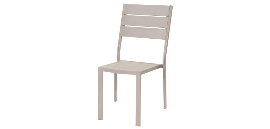 Sedia Tenerife - 62 x 45 x 88 cm - beige - Verdelook