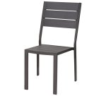 Sedia Tenerife - 62 x 45 x 88 cm - grigio - Verdelook