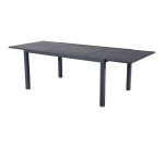 Tavolo Sardegna - rettangolare - 160 x 100 x 74 cm - grigio - Verdelook