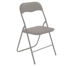 Sedia Slimmy - pieghevole - 43 x 44 x 79 cm - tortora - Verdelook