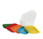 Contenitori alimenti – 164 x 111 x 51 mm – 400 ml - PP - Perfetto – conf. 5 pezzi