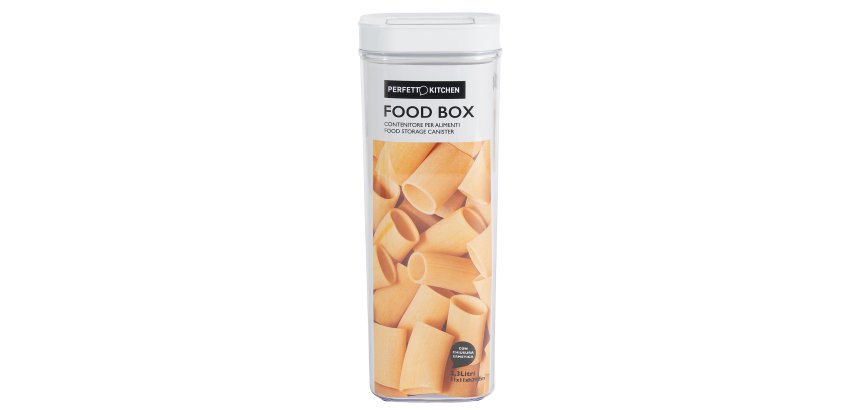 Contenitore alimentare Foodbox - 110 x 110 x 290 mm - 2,3 litri - ABS - Perfetto