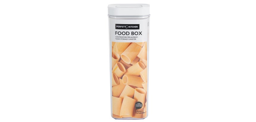 Contenitore alimentare Foodbox - 110 x 110 x 290 mm - 2,3 litri - ABS - Perfetto