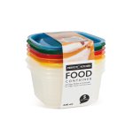 Contenitori alimenti – 150 x 137 x 69 mm – 630 ml - PP - Perfetto – conf. 5 pezzi