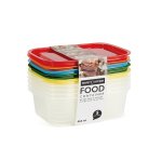 Contenitori alimenti –  203 x 137 x 64 mm – 850 ml - PP - Perfetto – conf. 5 pezzi