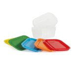 Contenitori alimenti –  203 x 137 x 64 mm – 850 ml - PP - Perfetto – conf. 5 pezzi