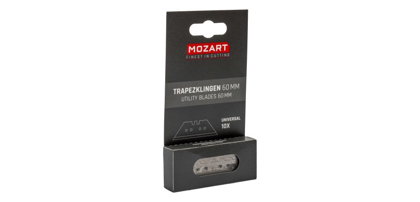 Lama a trapezio - 60 mm - Mozart - conf. 10 pezzi
