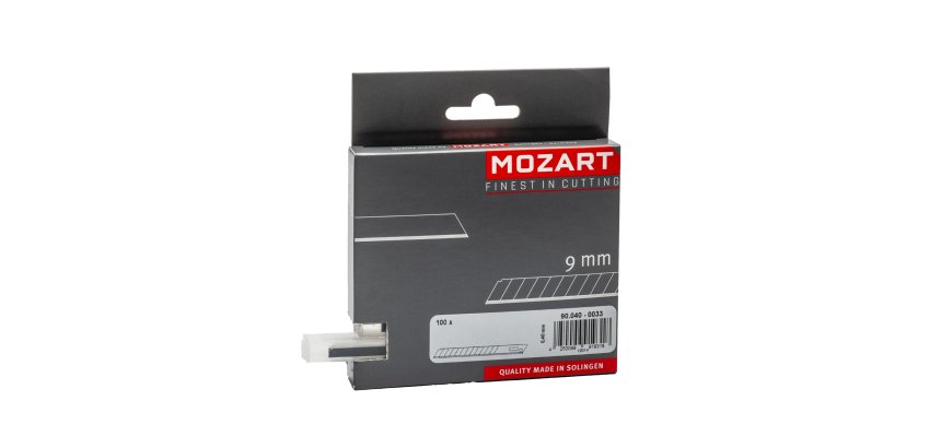 Lama a spezzare - 9 mm - Mozart - conf. 10 pezzi