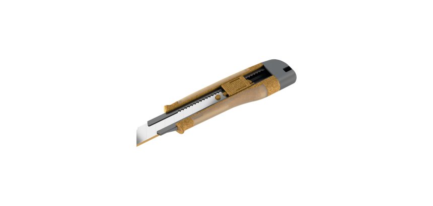 Cutter multiuso - ecologico - lama a spezzare 18mm - Uttil
