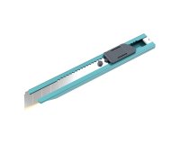 Cutter multiuso - in metallo - lama a spezzare 18mm - Uttil
