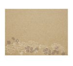 Tovaglietta monouso Floral - 30 x 40 cm - carta - avana - Pro Nappe - conf. 400 pezzi