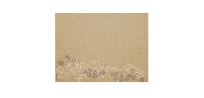 Tovaglietta monouso Floral - 30 x 40 cm - carta - avana - Pro Nappe - conf. 400 pezzi
